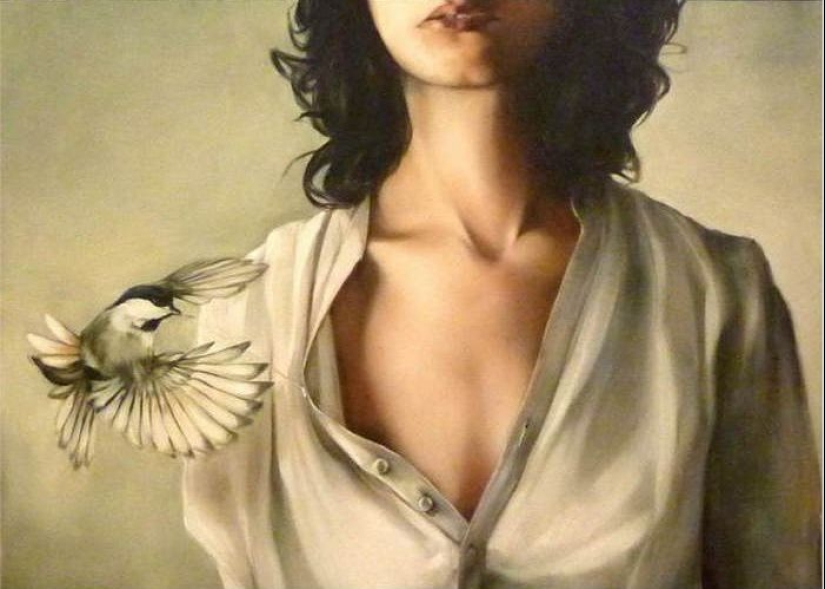 Mujeres, flores y animales: una simbiosis sorprendente en las pinturas de Amy Judd Mujeres, flores y animales: una simbiosis sorprendente en las pinturas de Amy Judd