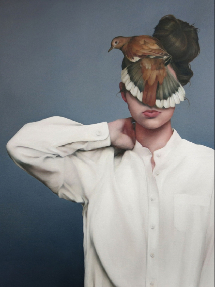 Mujeres, flores y animales: una simbiosis sorprendente en las pinturas de Amy Judd Mujeres, flores y animales: una simbiosis sorprendente en las pinturas de Amy Judd