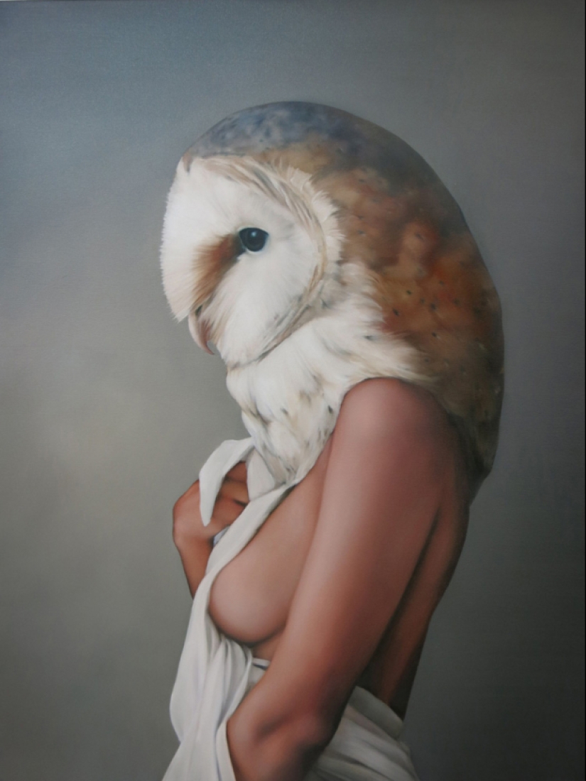 Mujeres, flores y animales: una simbiosis sorprendente en las pinturas de Amy Judd Mujeres, flores y animales: una simbiosis sorprendente en las pinturas de Amy Judd