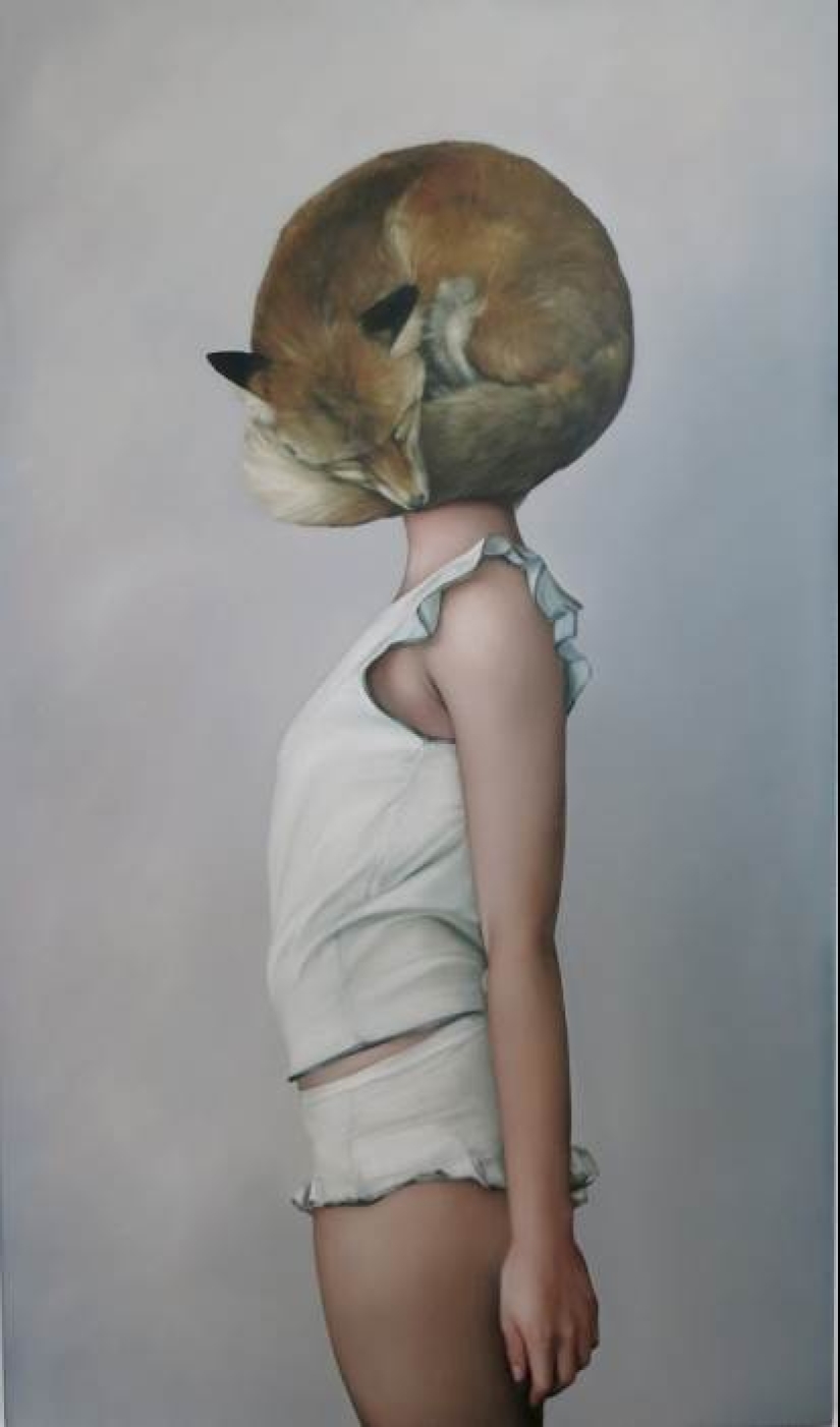 Mujeres, flores y animales: una simbiosis sorprendente en las pinturas de Amy Judd Mujeres, flores y animales: una simbiosis sorprendente en las pinturas de Amy Judd