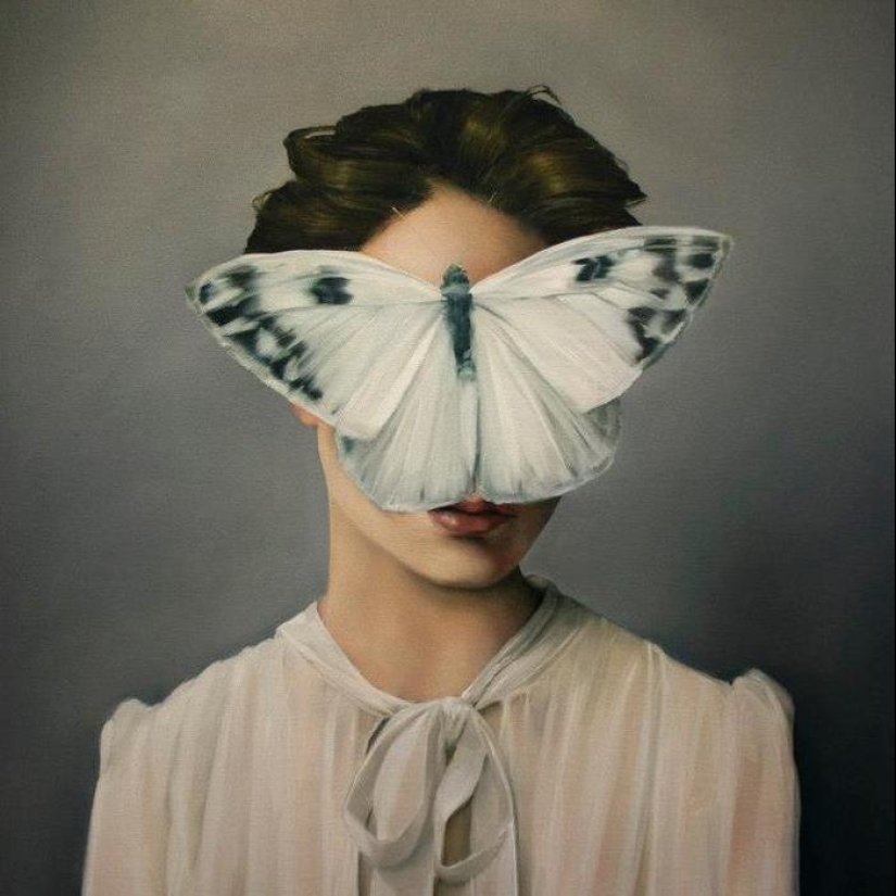 Mujeres, flores y animales: una simbiosis sorprendente en las pinturas de Amy Judd Mujeres, flores y animales: una simbiosis sorprendente en las pinturas de Amy Judd