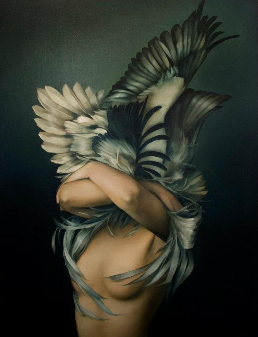 Mujeres, flores y animales: una simbiosis sorprendente en las pinturas de Amy Judd Mujeres, flores y animales: una simbiosis sorprendente en las pinturas de Amy Judd