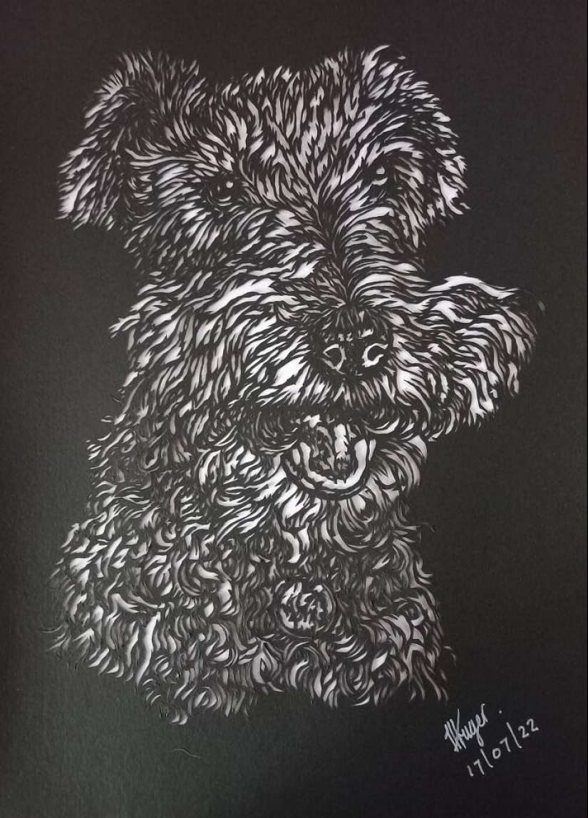 My 12 Handcut Artworks From A Single Piece Of Paper That Tell A Story