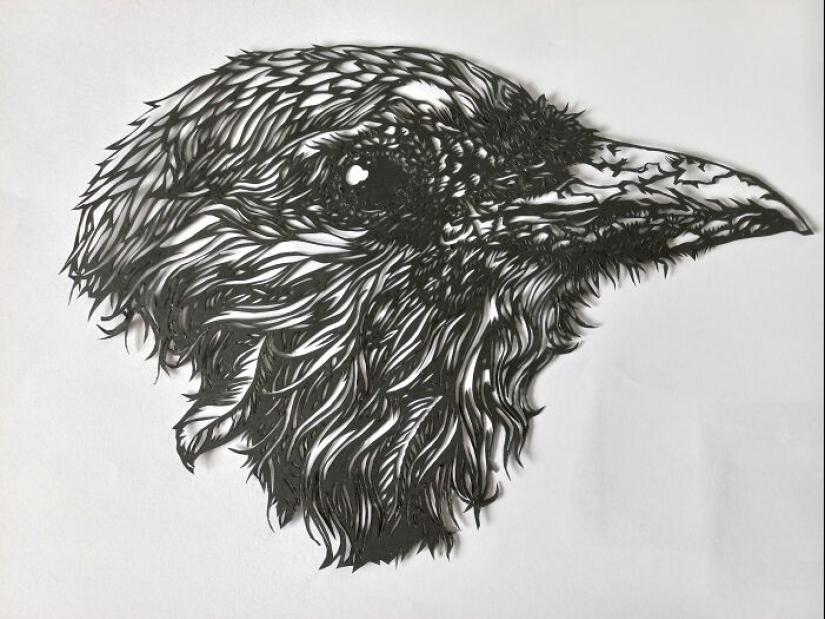 My 12 Handcut Artworks From A Single Piece Of Paper That Tell A Story