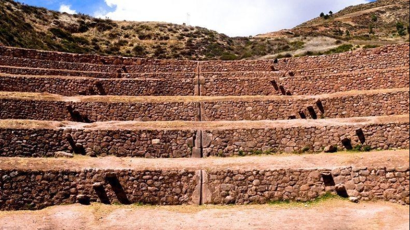 Mystical agricultural Inca terraces of Moray