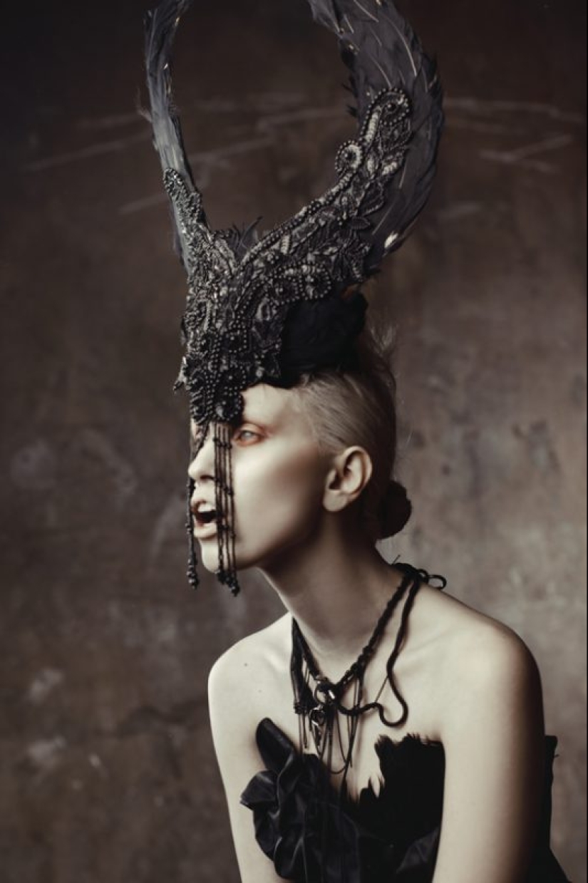 Mysticism and sensuality in the photos, Ekaterina Belinskaya