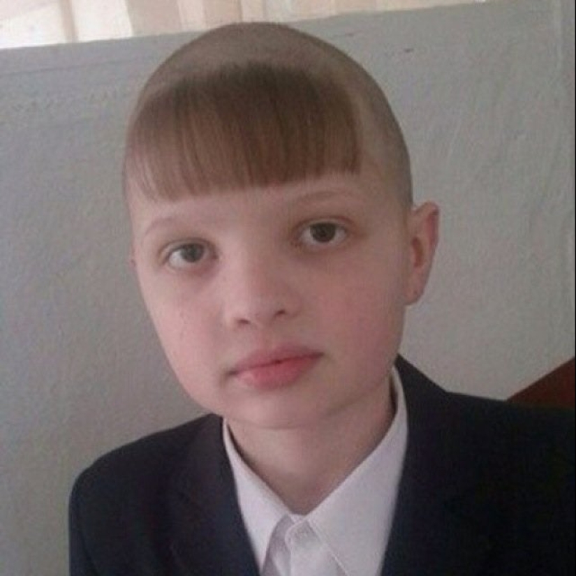 "Never Hami hairdresser!": 25 people who are not very lucky with hairstyles