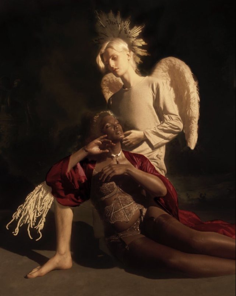 Ángeles caídos y sexy demonios A. J Hamilton