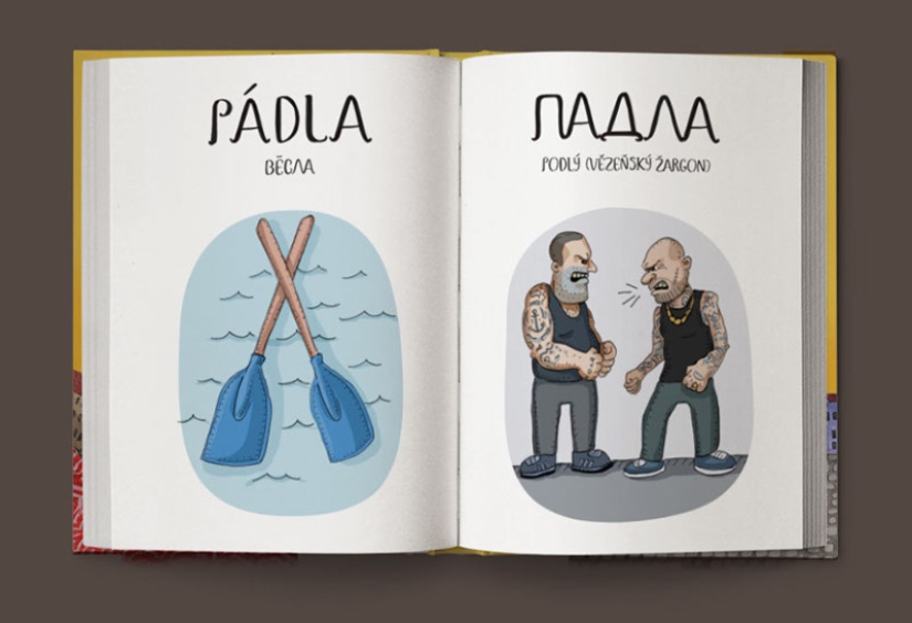 No “basura”, sino “sala de juegos”: un divertido diccionario ilustrado checo-ruso