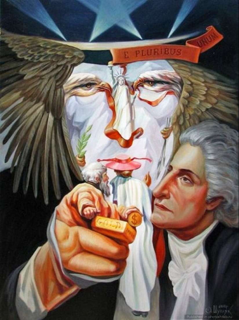 No creas en tus ojos: maestro del artista de la ilusión óptica Oleg Shuplyak