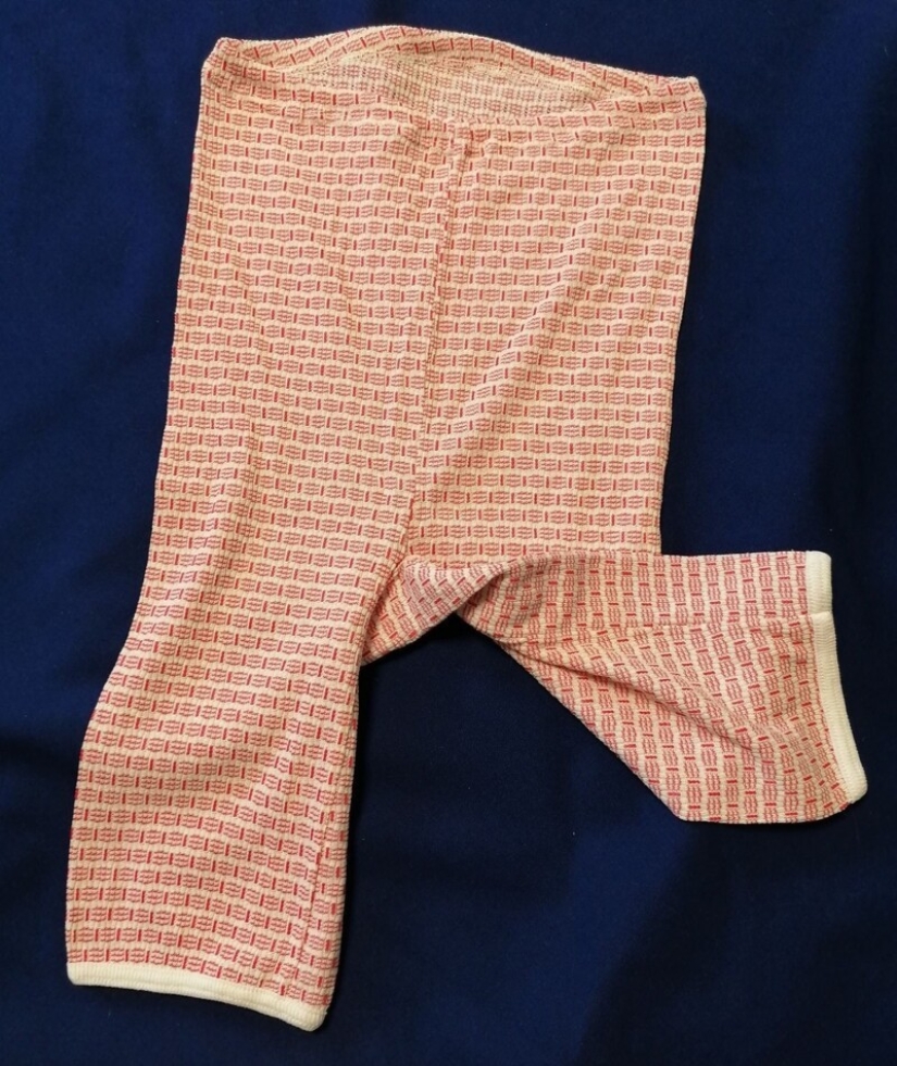 No eroticism for you! Breeches, grace and other underwear of the USSR times