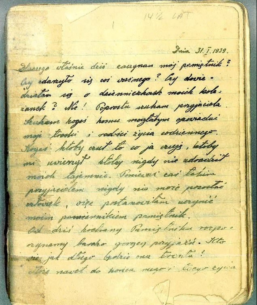 "¡ No quiero morir!": el diario de una mujer judía de 15 años asesinada en el gueto nazi ha sido encontrado