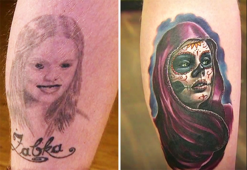 No todo está perdido: brillantes ejemplos de corrección de tatuajes fallidos No todo está perdido: brillantes ejemplos de corrección de tatuajes fallidos