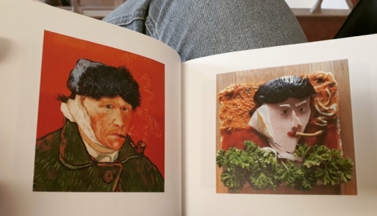 ¡No un sándwich, sino una obra maestra! Twitter recreó fotos famosas de comida