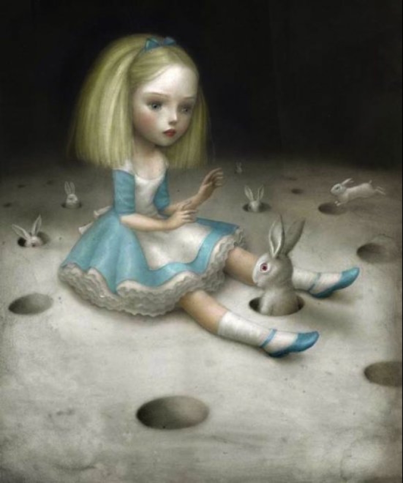 Non—childish fairy tales by Nicoletta Ceccoli - masters of disturbing illustrations