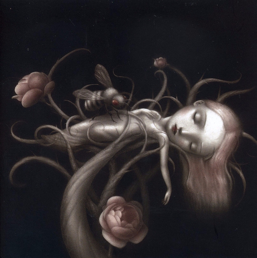 Non—childish fairy tales by Nicoletta Ceccoli - masters of disturbing illustrations