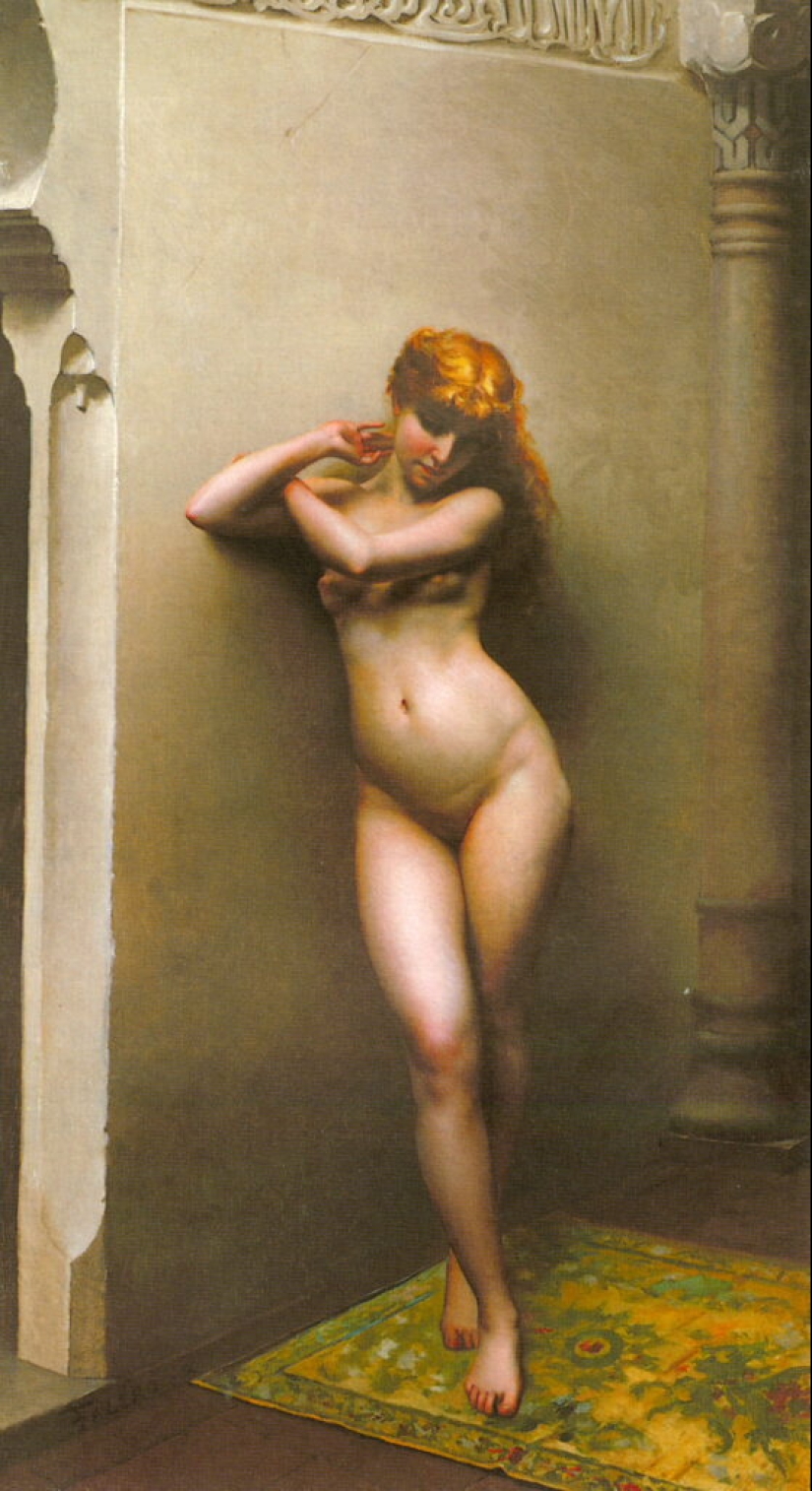 Nude fairies by the artist Luis Ricardo Falero, who founded the fantasy style in painting Nude fairies by the artist Luis Ricardo Falero, who founded the fantasy style in painting