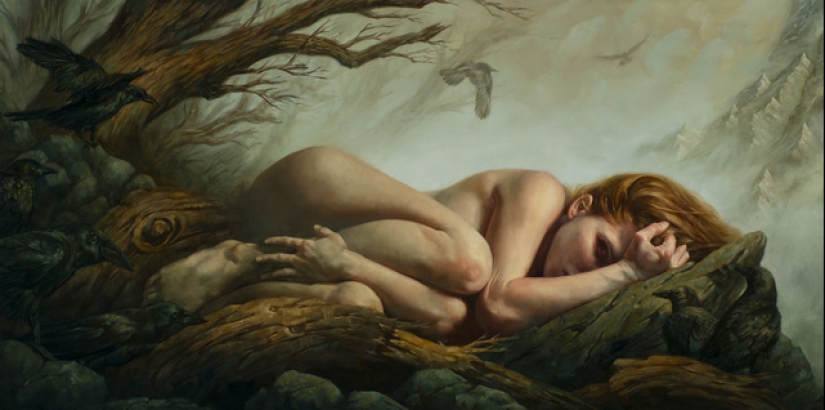Nude Warriors and Princesses from the Worlds of artist Michael S. Hayes