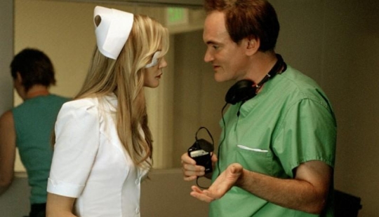 On the set of famous films On the set of famous films