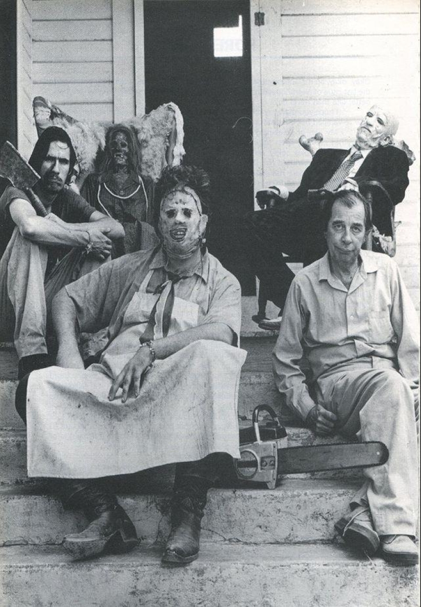 On the sets of classic Hollywood movies
