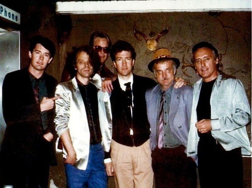On the sets of classic Hollywood movies