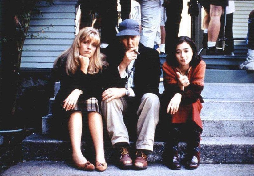 On the sets of classic Hollywood movies