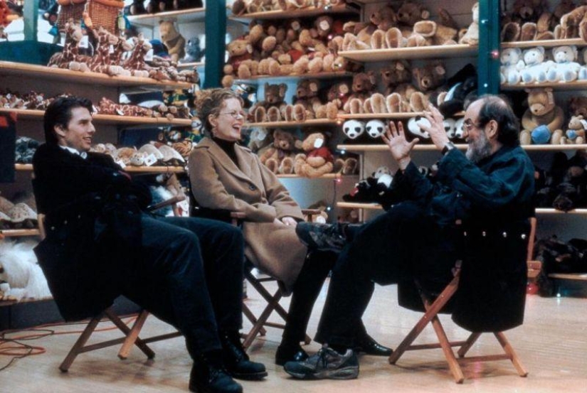 On the sets of classic Hollywood movies