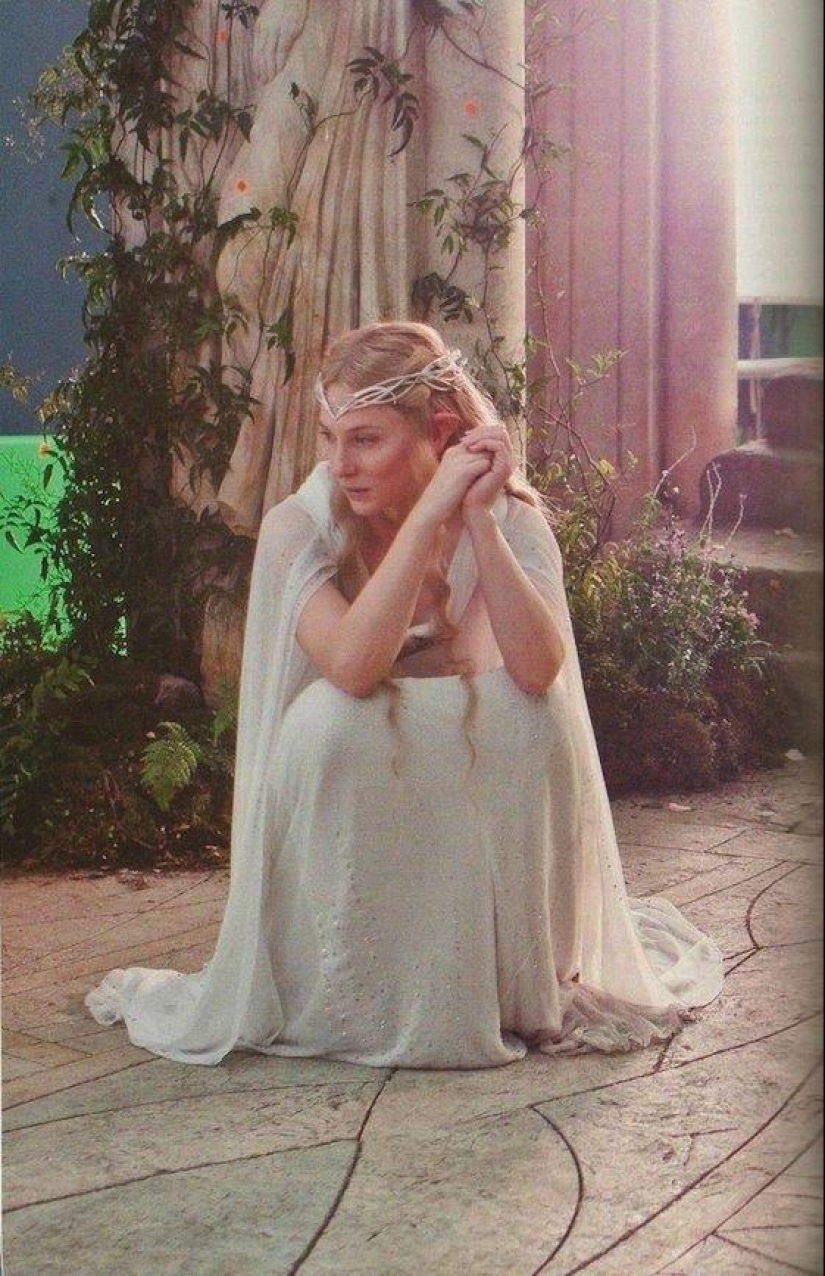 On the sets of classic Hollywood movies