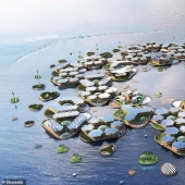 On the waves of the future: the floating city will retain the coastal villages from floods On the waves of the future: the floating city will retain the coastal villages from floods