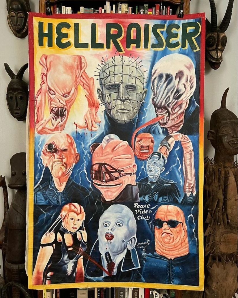 Otra porción de carteles de películas africanas que te harán reír y asustar