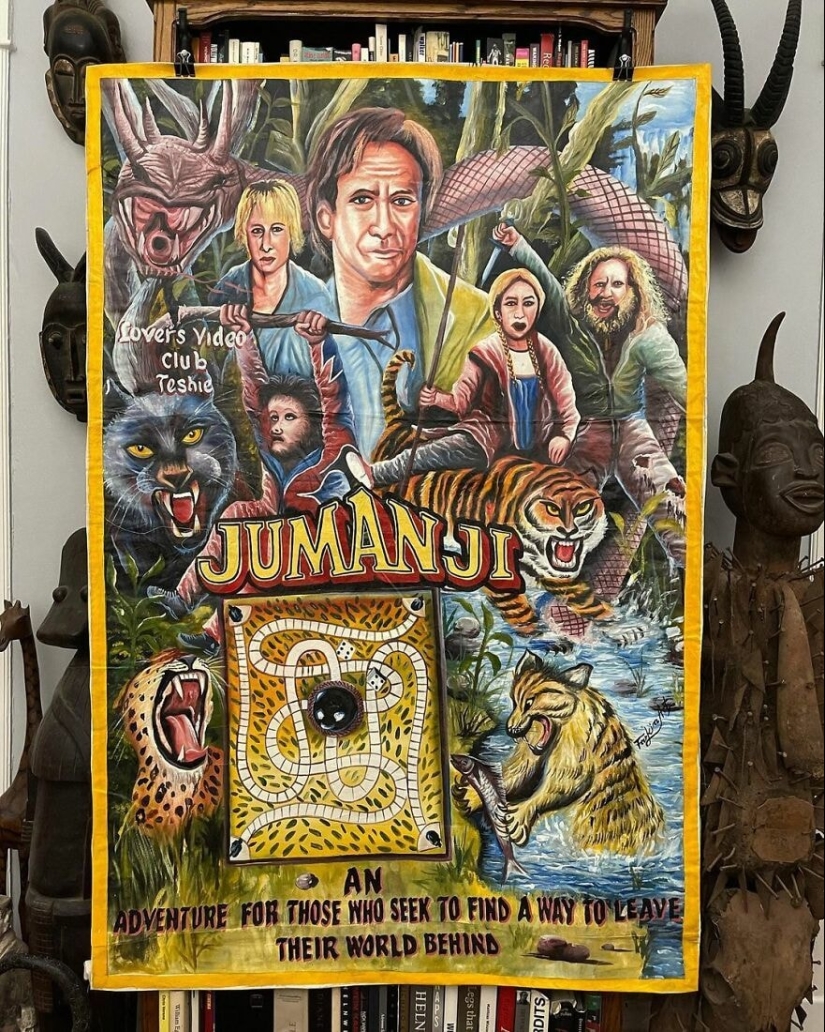 Otra porción de carteles de películas africanas que te harán reír y asustar