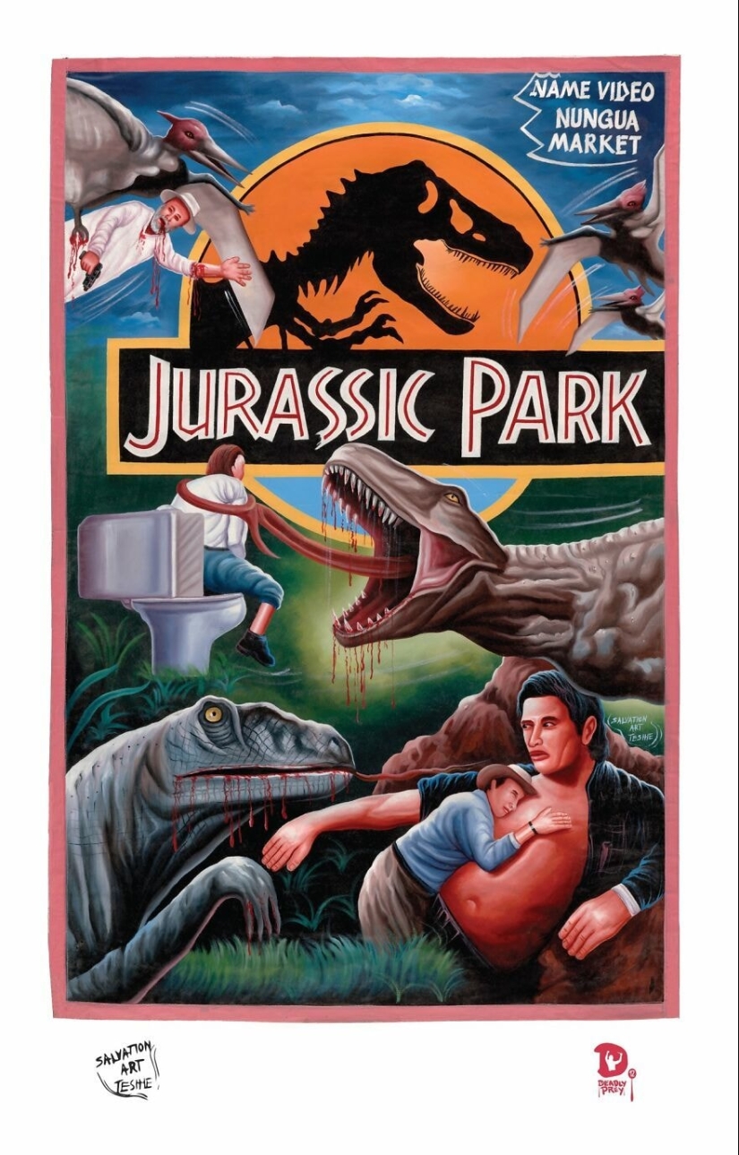 Otra porción de carteles de películas africanas que te harán reír y asustar
