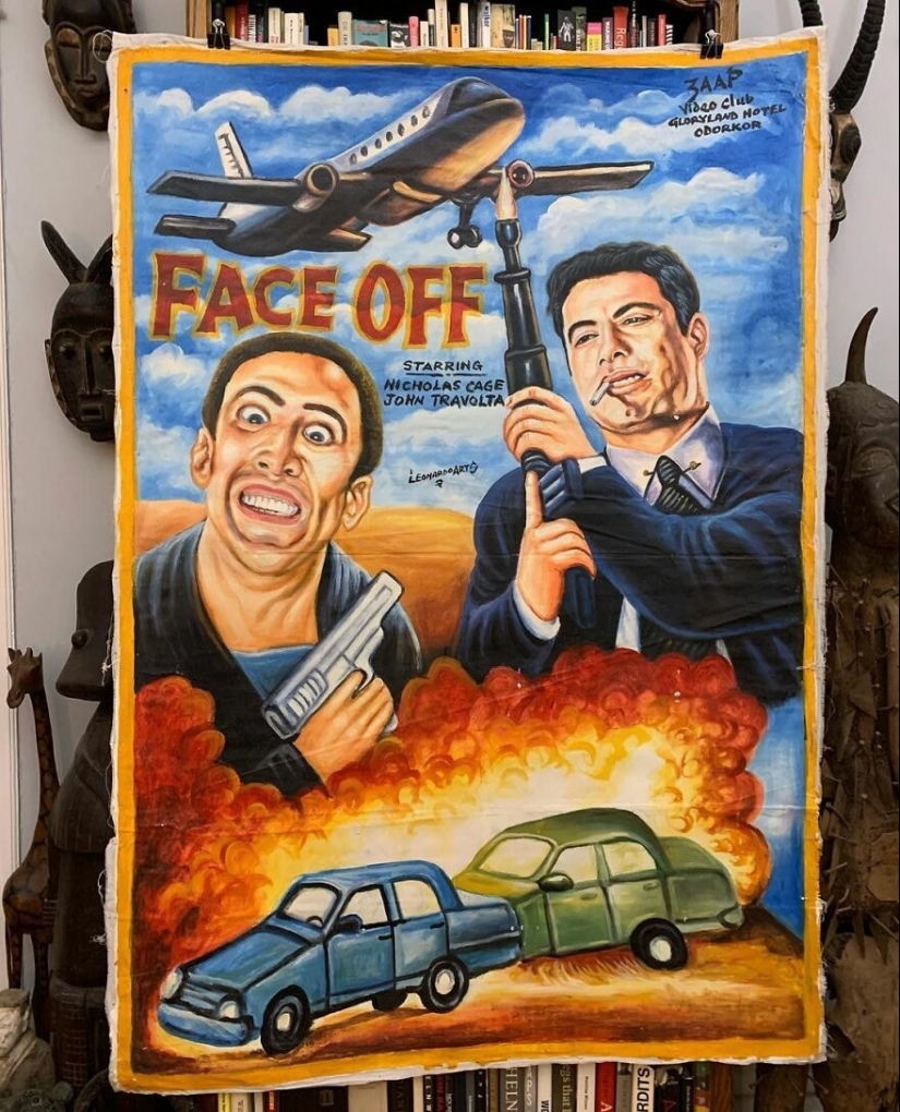 Otra porción de carteles de películas africanas que te harán reír y asustar