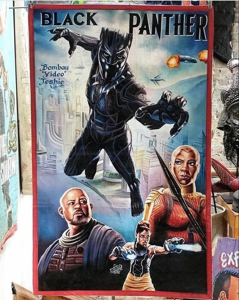 Otra porción de carteles de películas africanas que te harán reír y asustar