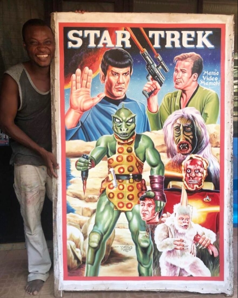 Otra porción de carteles de películas africanas que te harán reír y asustar