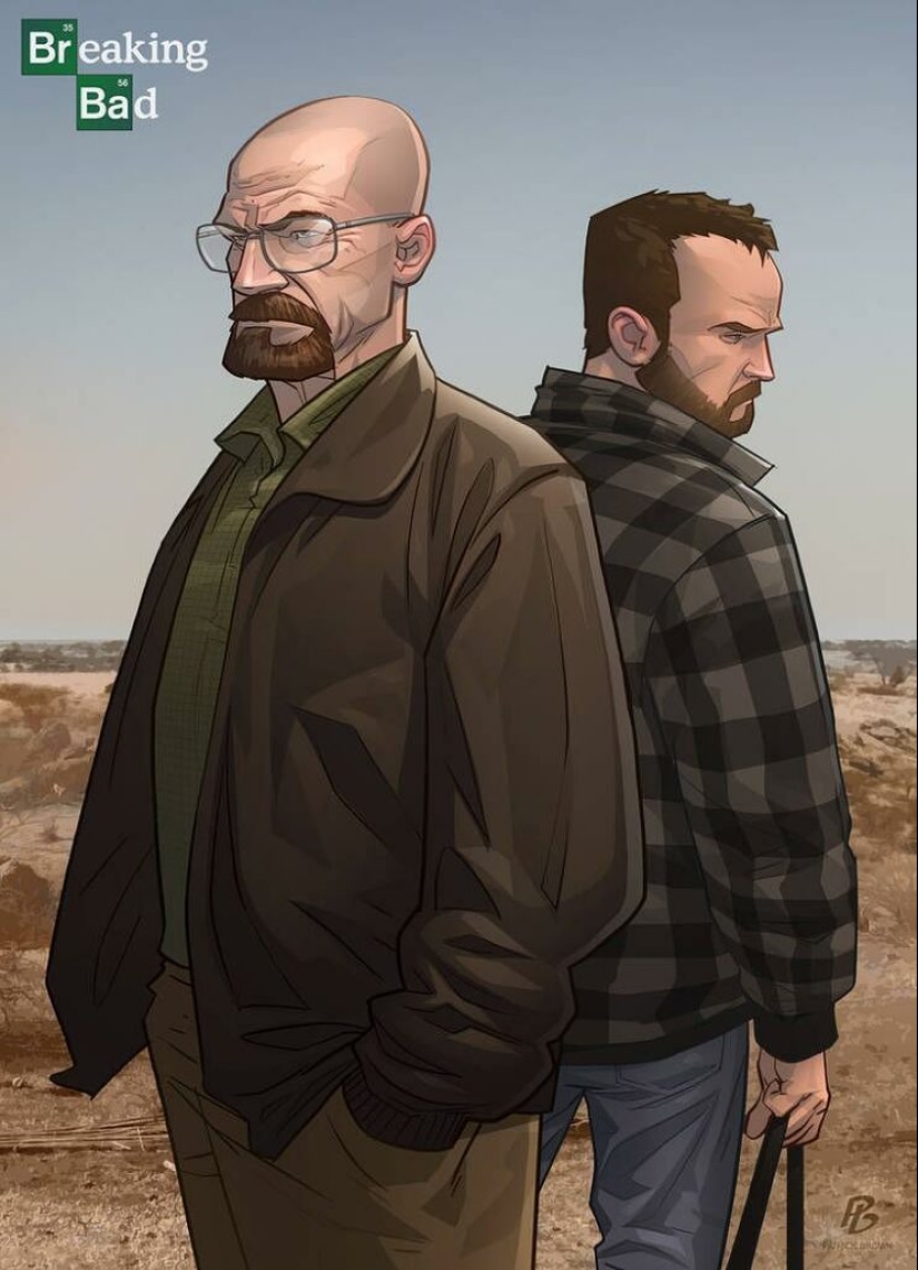Our whole life... GTA: fantastic illustrations by Patrick Brown