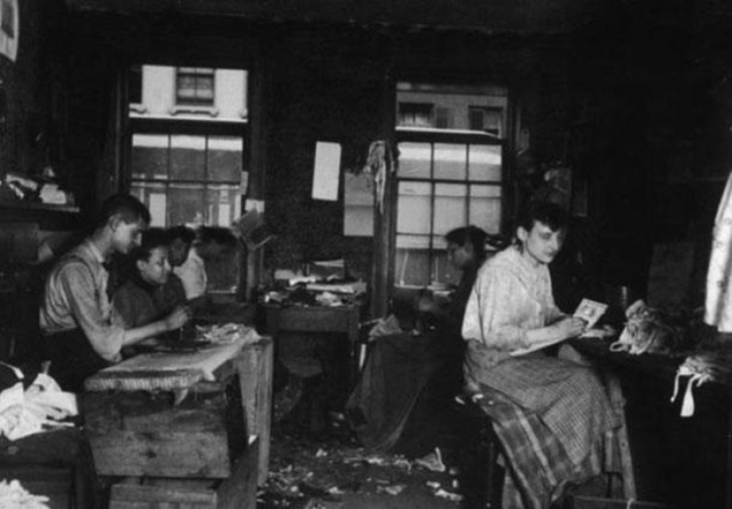 Pages of life of ordinary and poor Americans in New York of the XIX century Pages of life of ordinary and poor Americans in New York of the XIX century