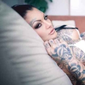 Painted beauty Mara Inperial, which can be read like a book Painted beauty Mara Inperial, which can be read like a book