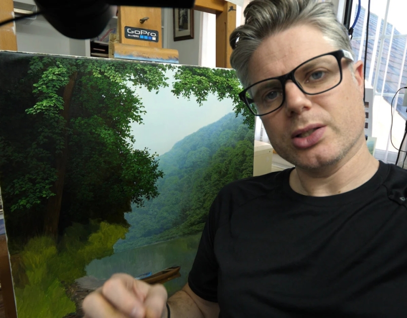 Paisajes increíbles del hiperrealista británico Michael Smith