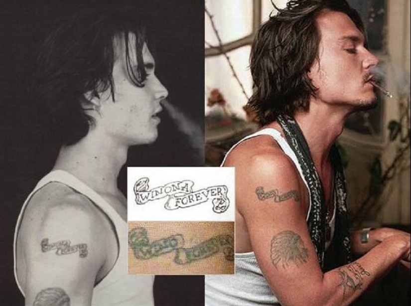 Para resolver o no resolver: 8 celebridades que se haya arrepentido de sus tatuajes