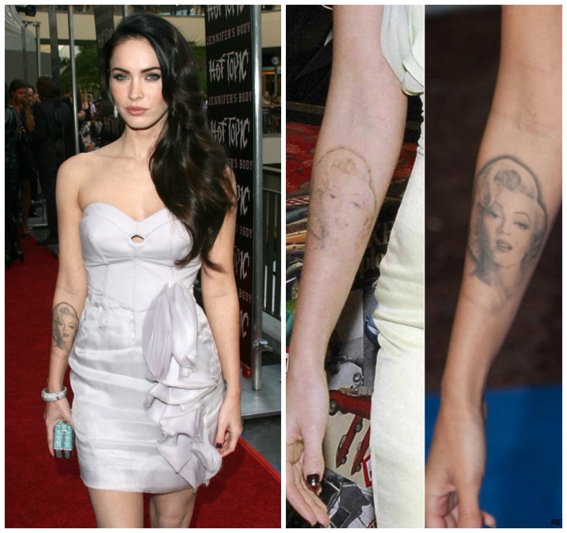 Para resolver o no resolver: 8 celebridades que se haya arrepentido de sus tatuajes