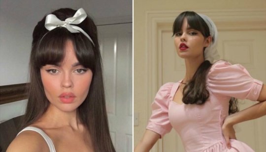 Parecía el ideal de ama de casa de la década de 1950: sexy esteticista resucita pin-up