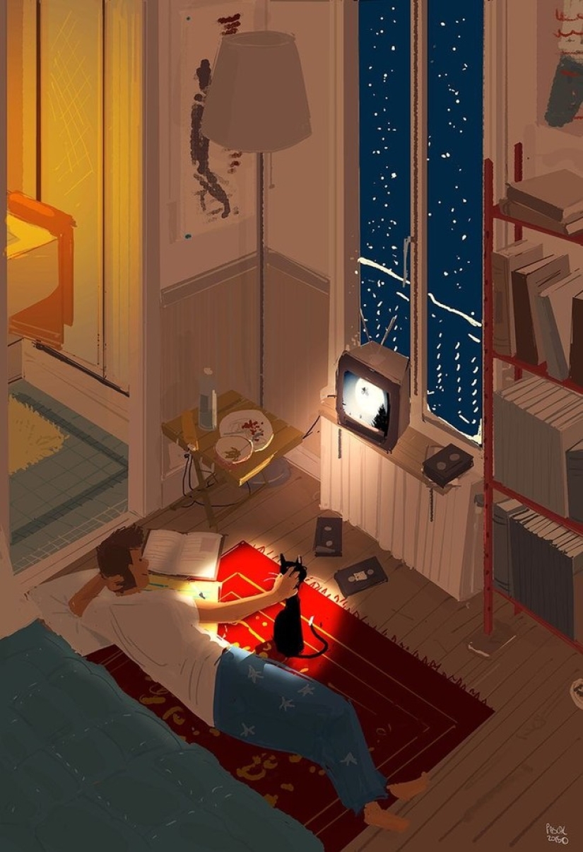 Pascal Campion, an illustrator who knows how to see beauty in everyday life