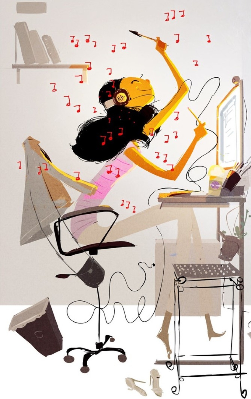 Pascal Campion, an illustrator who knows how to see beauty in everyday life