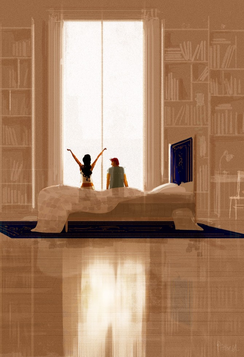Pascal Campion, un ilustrador que sabe ver la belleza en la vida cotidiana Pascal Campion, un ilustrador que sabe ver la belleza en la vida cotidiana