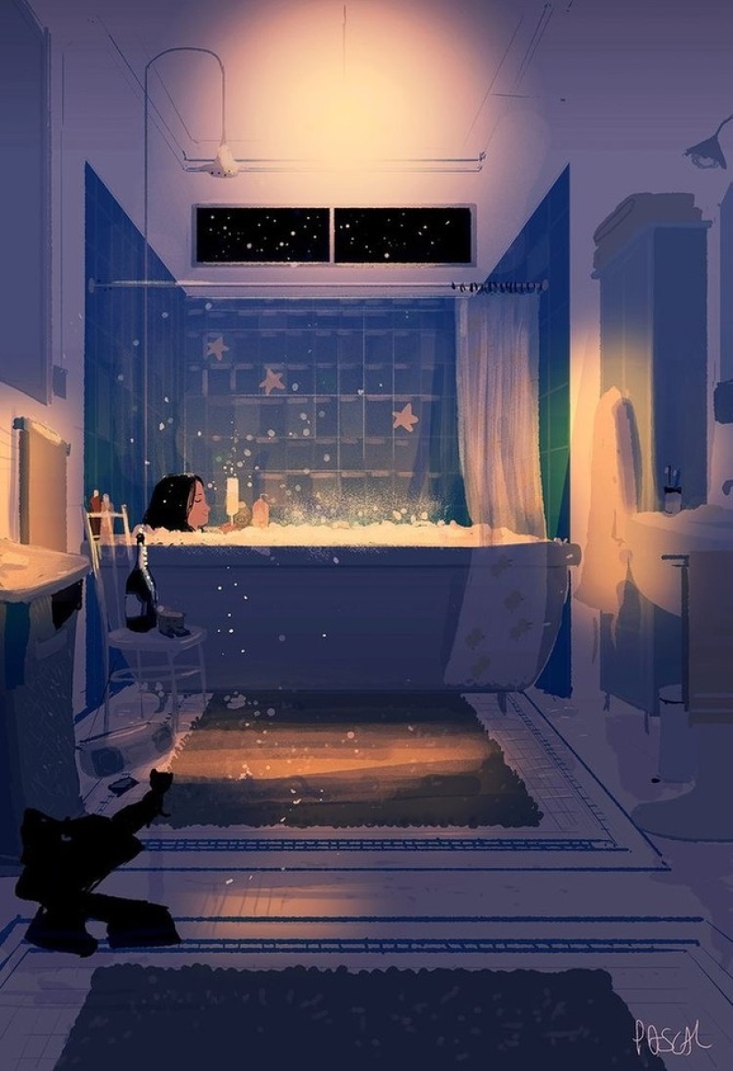 Pascal Campion, un ilustrador que sabe ver la belleza en la vida cotidiana Pascal Campion, un ilustrador que sabe ver la belleza en la vida cotidiana