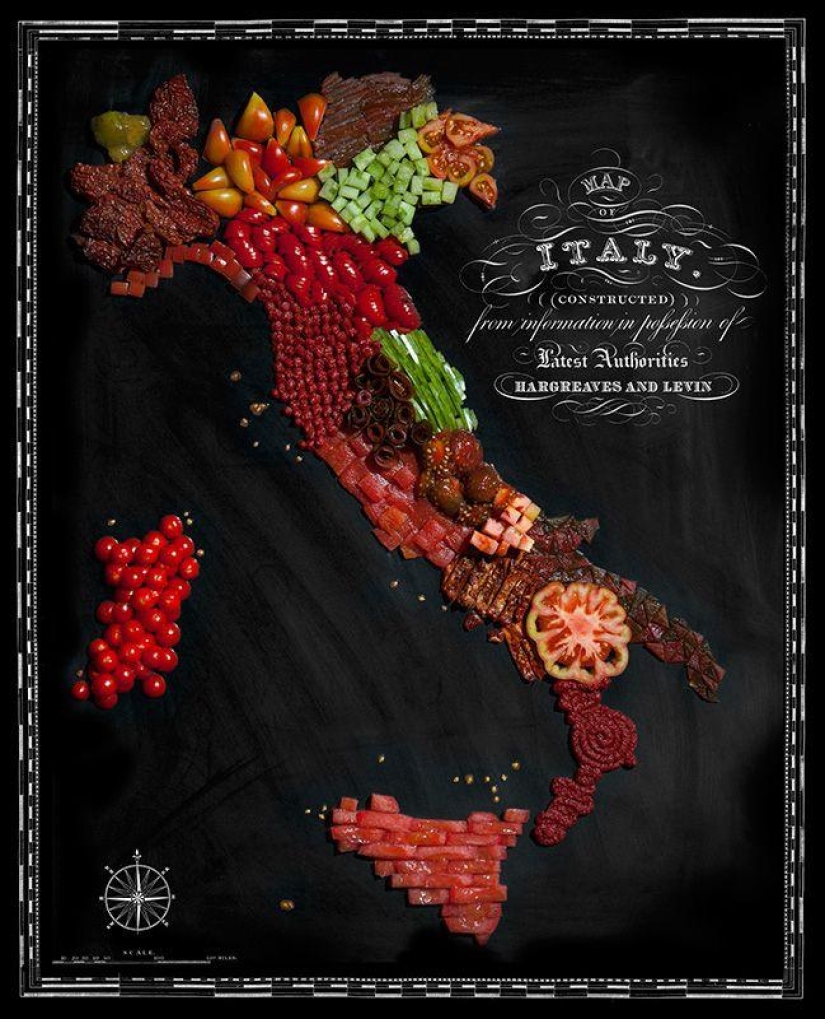 Países deliciosos en el mapa mundial comestible Países deliciosos en el mapa mundial comestible