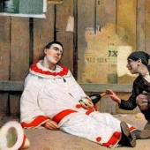 Paul-Charles Chaucarne-Moreau and the mischievous Parisian tomboys in his paintings