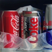 Pedro Campos and his oil paintings, similar to photos Pedro Campos and his oil paintings, similar to photos