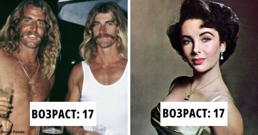 People post their old photos to prove that people used to grow up faster People post their old photos to prove that people used to grow up faster